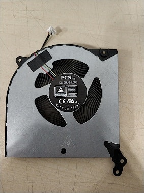 Вентилятор (кулер) для ноутбука Lenovo Legion R7000, Y7000P, Y550-15 2020, CPU, 12V