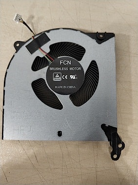 Вентилятор (кулер) для ноутбука Lenovo Legion R7000, Y7000P, Y550-15 2020, CPU, 5V