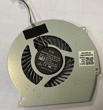 Вентилятор (кулер) для ноутбука Dell Inspiron 15-7566, 15-7567, GPU