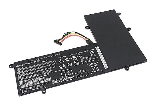 Аккумулятор для Asus (C21N1430) Chromebook C201PA, 38Wh, 7.6V