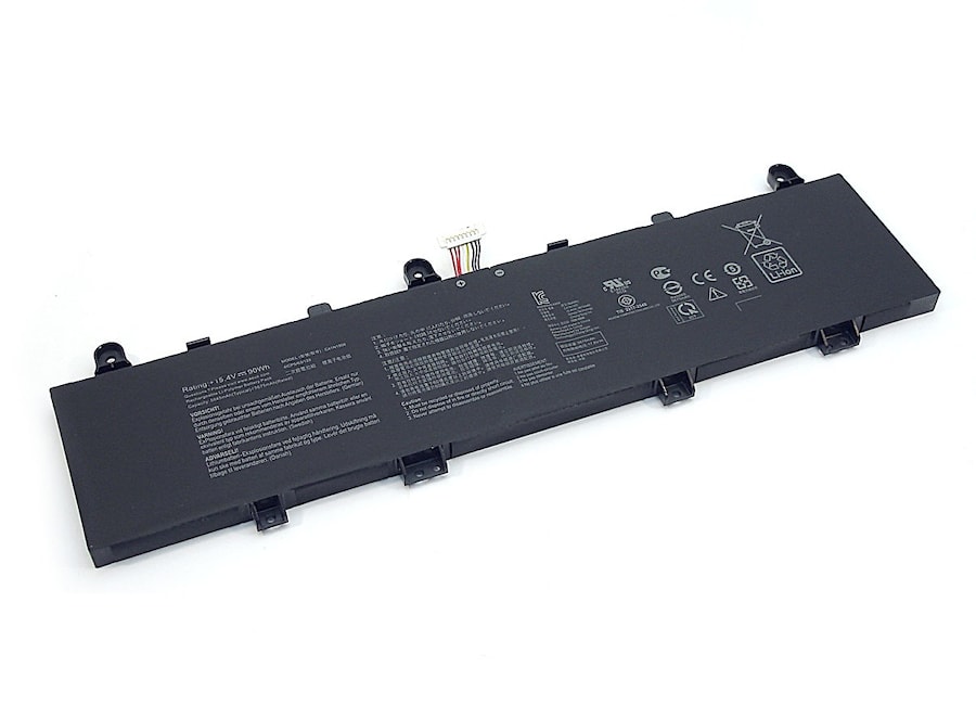 Аккумулятор для Asus GX550LWS, GX550LXS, FA506IU, FA506IV, FA706IU, FX506LU (C41N1906), 90Wh, 5800mAh, 15.4V, ver.2