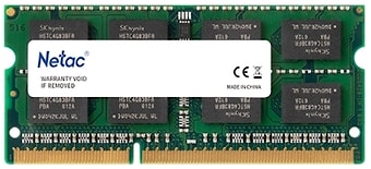 Netac Basic SO DDR3L-1600 4G C11