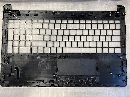 Топкейс (Cover C) для ноутбука HP Pavilion 15-BS, 15T-BR, 255 G6, матовый чёрный, OEM