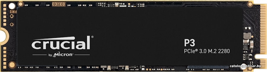 Твердотельный накопитель (SSD) CRUCIAL, 500 ГБ, M.2 2280, PCI Express 3.0 x4