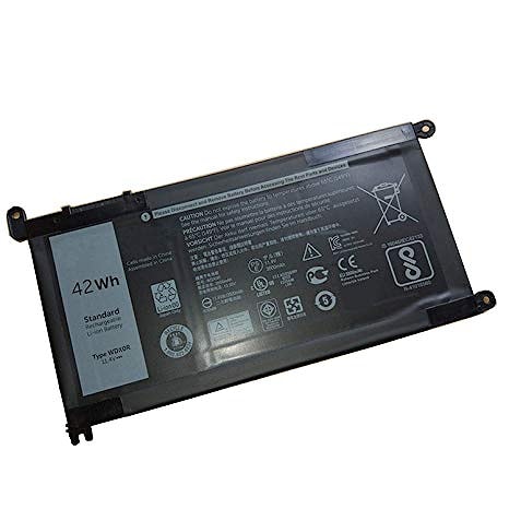 Аккумулятор для Dell Inspiron 14-5480, 15-5570, 15-5580, Vostro 5590, 15-5568, 14-5000, 14-5468, (WDX0R), 42Wh, 3500mAh, 11.4V