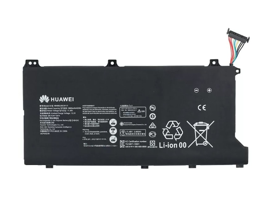 Аккумулятор для Huawei WDH9, WDQ9HN, WAH9, WFH9, WAQ9R, WAQ9HNR, WAI9, WAP9R / D15, D14