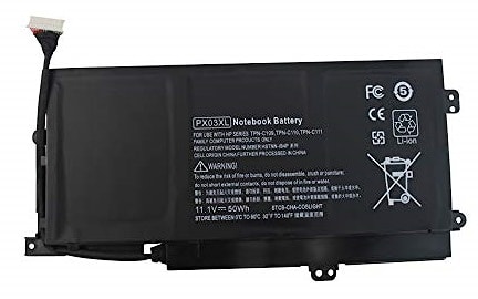 Аккумулятор для HP Envy 14-k, Envy M6 (PX03XL, HSTNN-IB4P, K002TX), 4340mAh, 11.1V, черный