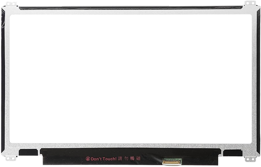 Матрица для ноутбука 13.3", 1366x768, LED, 30 pins EDP, SLIM, уши вверх/вниз, Матовая, HB133WX1-402