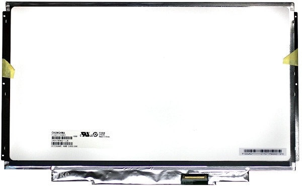 Матрица для ноутбука 13.3", 1600x900, LED, 40 pins, SLIM, планки по бокам, Матовая, CLAA133UA01 для Sony VPC-SA