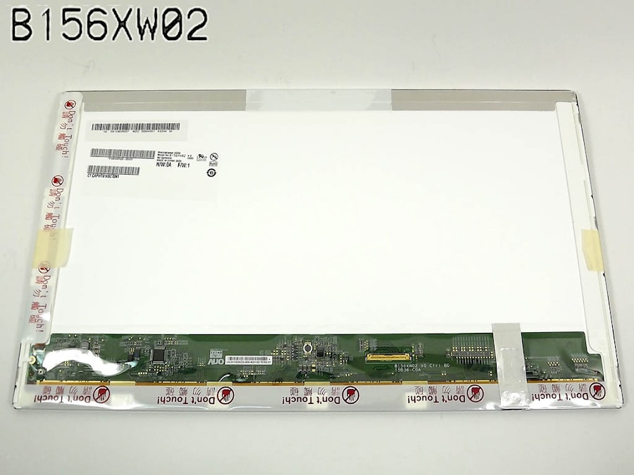 Матрица для ноутбука 15.6", 1366x768, LED, 40 pins, Глянцевая, B156XW02 V.1 (N156BGE-L21, LTN156AT05, LP156WH2 (TL)(A1), B156GW01),