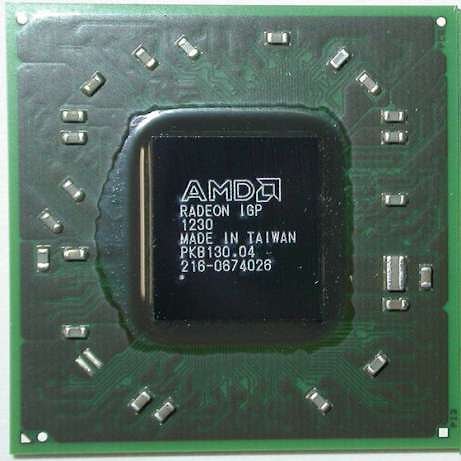 Чип AMD 216-0674026, код данных 10