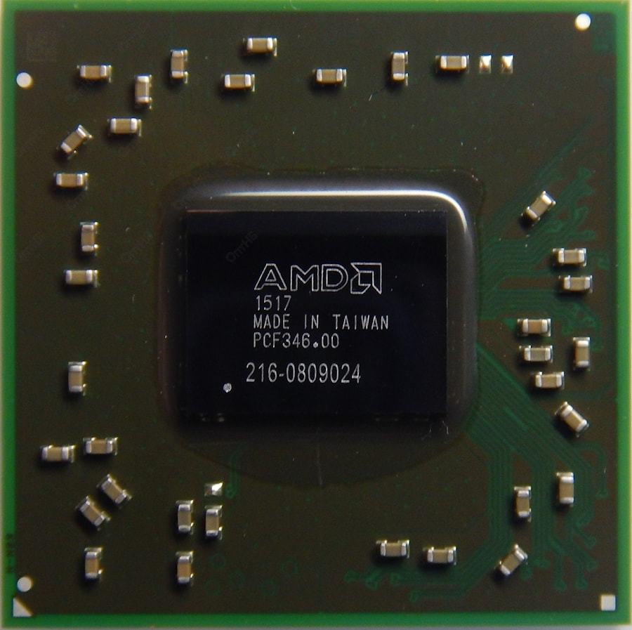 Чип AMD 216-0809024, код данных 14