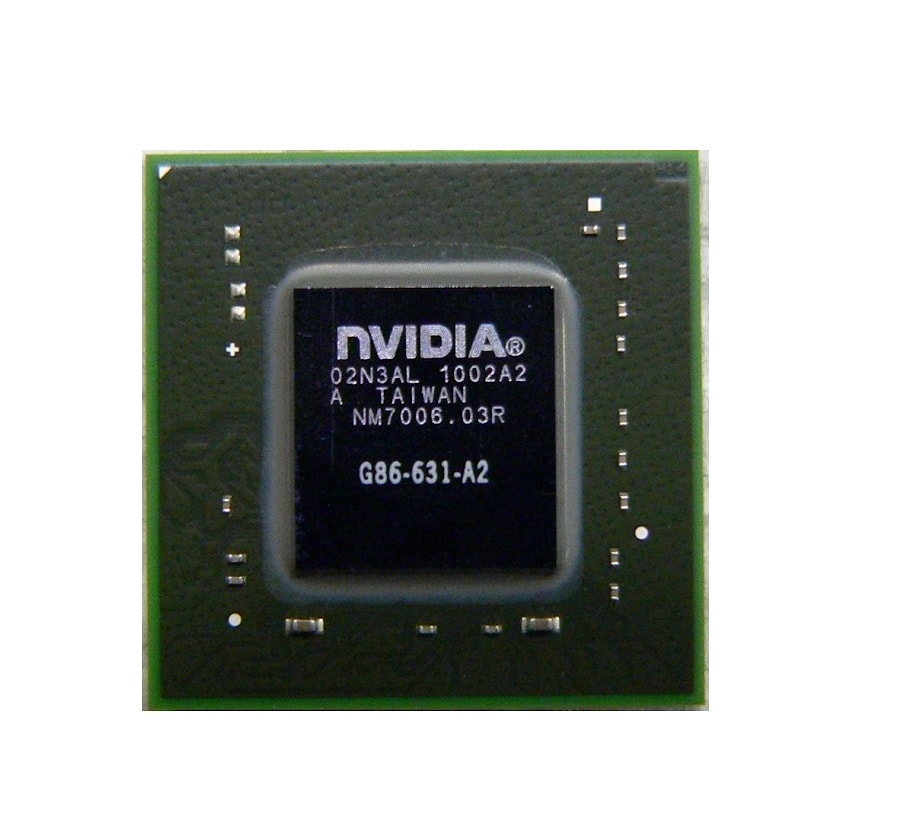 Чип nVidia G86-631-A2, код данных 13
