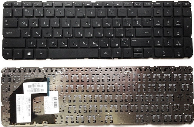 Клавиатура для ноутбука HP Pavilion 15-b 15-B000, 15-B100, 15-U, 15T, 15Z, 15Z-B000 черная, русская