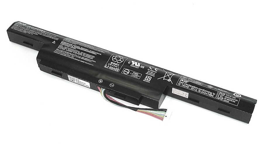 Аккумулятор для Acer Aspire E5-575G, (AS16B8J, AS16B5J), 61.3Wh, 5600mAh, 10.95V
