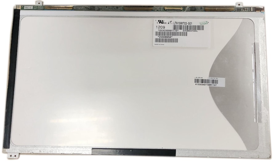 Матрица для ноутбука 15.6", 1600x900, LED, 40 pins, UltraSLIM, уши вверх/вниз, Матовая, LTN156KT03-501