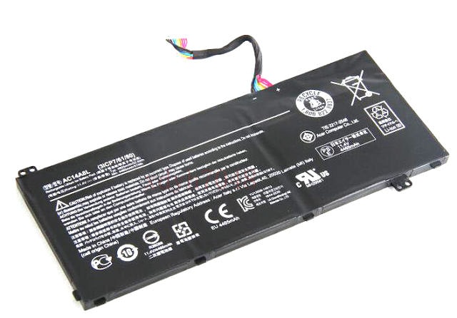 Аккумулятор для Acer Aspire VN7-571G, VN7-591, VN7-791, (AC14A8L, AC17A8M), 4605mAh, 52.5Wh, 11.4V