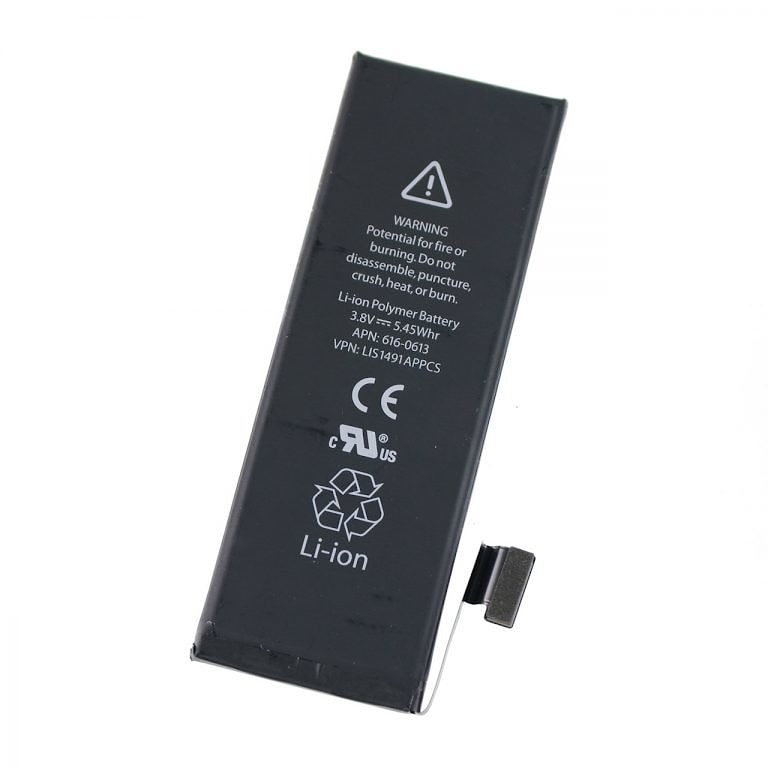 Аккумулятор для телефона Apple iPhone 5, 3.8V 5.45Wh, AAA