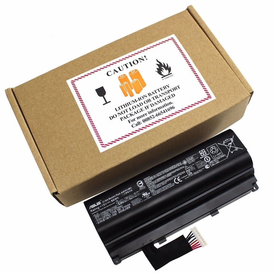 Аккумулятор для Asus ROG G751JL, G751JM, G751JT, G751JY, (A42N1403), 88Wh, 5800mAh, 15V, черный