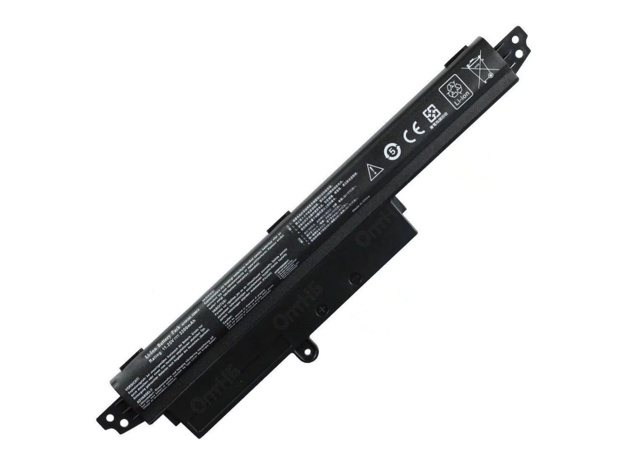 Аккумулятор ноутбука Asus батарея F200CA, X200CA, X200MA, (A31N1302), 2200mAh, 11.25V, черный  