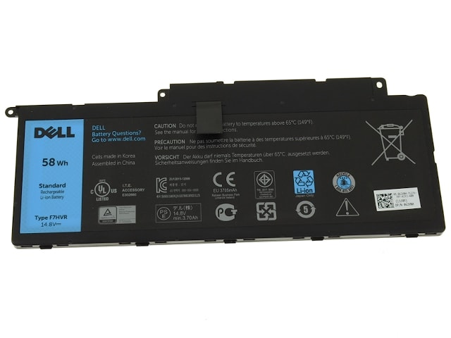 Аккумулятор Dell Inspiron 15-7537, 17-7737, 17-7746, (F7HVR), 58Wh, 14.8V