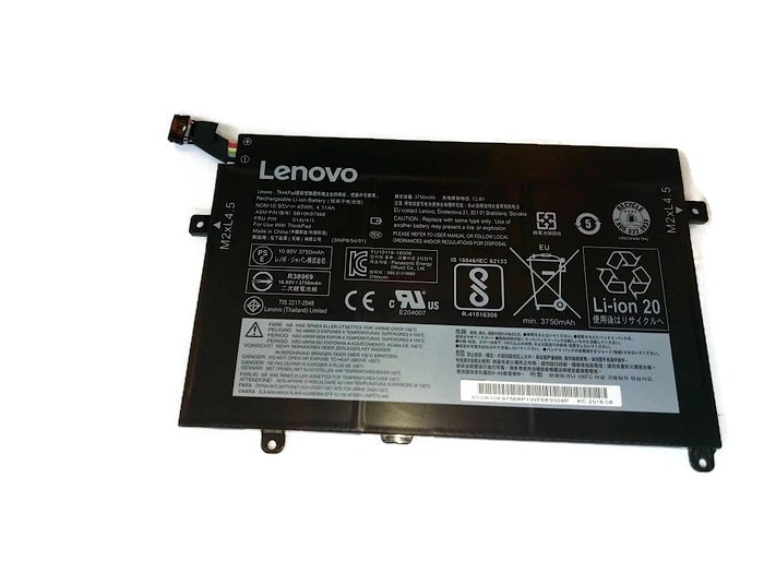 Аккумулятор Lenovo ThinkPad Edge E470, 4110mAh, 10.95V