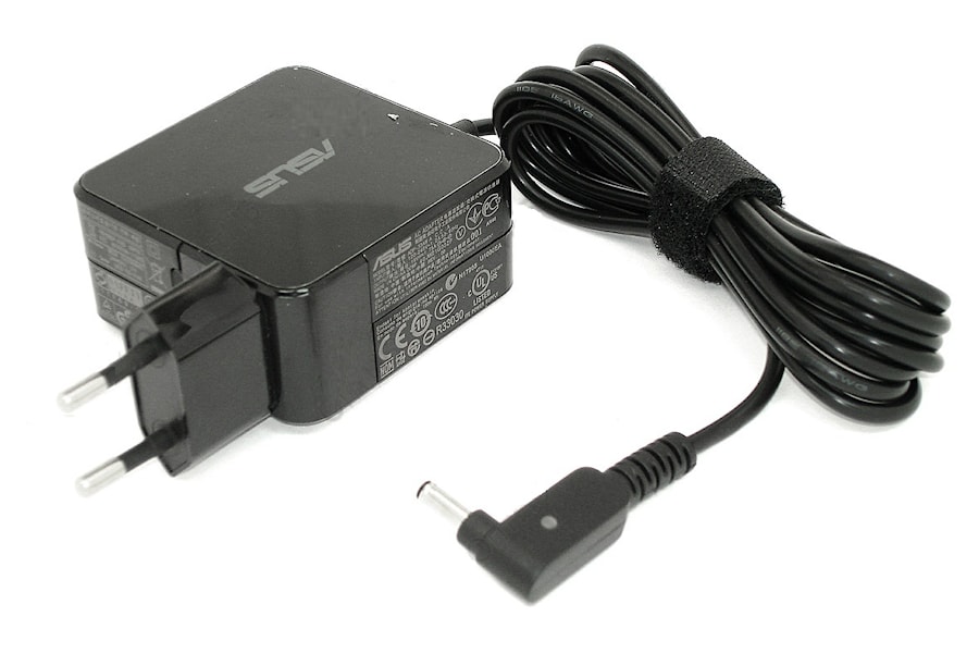 Блок питания (зарядное) Asus 5.5x2.5мм, 65W (19V, 3.42A) с сетевым кабелем, ORG (square shape)