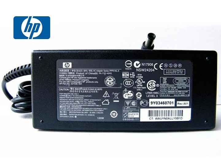 Блок питания (зарядное) HP 18.5V, 6.5A, 7.4x5.0мм с иглой, 120W, без сетевого кабеля, ORG
