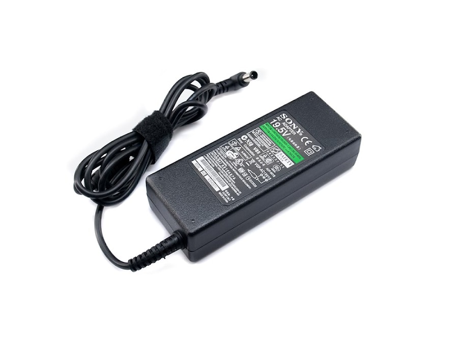 Блок питания (зарядное) для ноутбука Sony 19.5V, 4.7A, 6.0x4.4мм с иглой, 90W, без сетевого кабеля