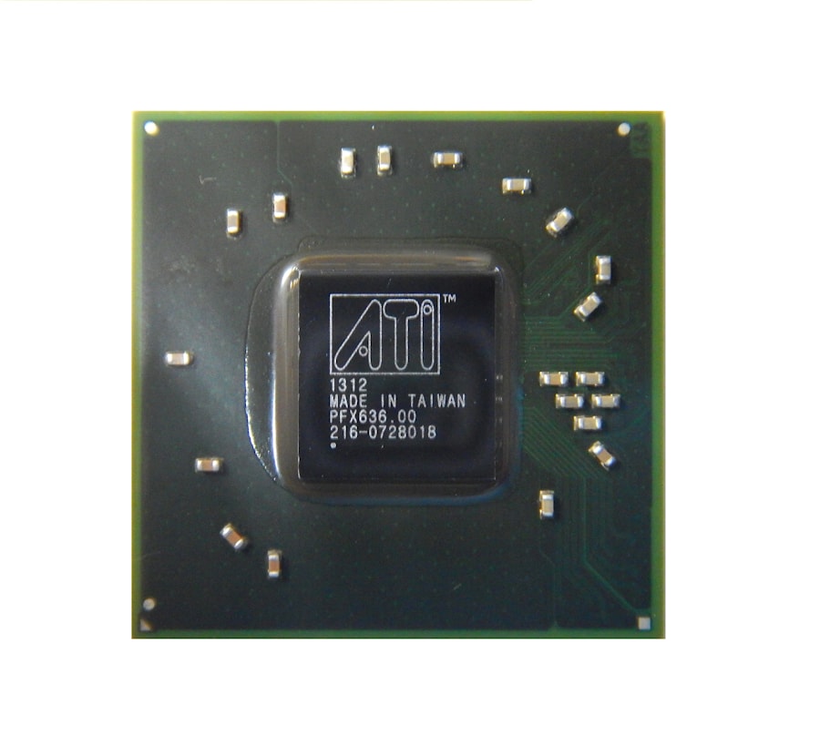 Чип AMD 216-0728018, код данных 10