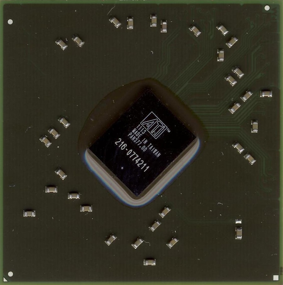 Чип AMD 216-0774211, код данных 17