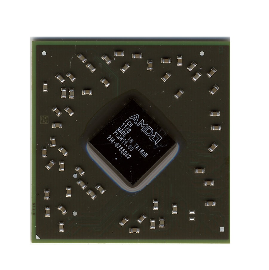 Чип AMD 218-0755042, код данных 12