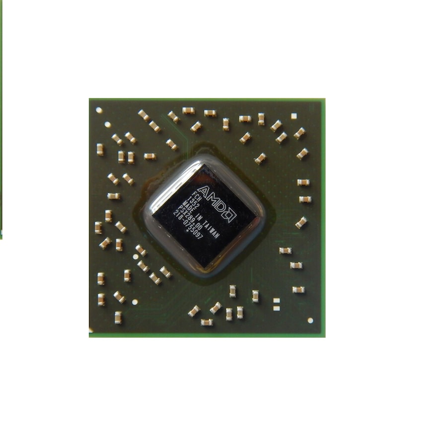 Чип AMD 218-0755097, код данных 12