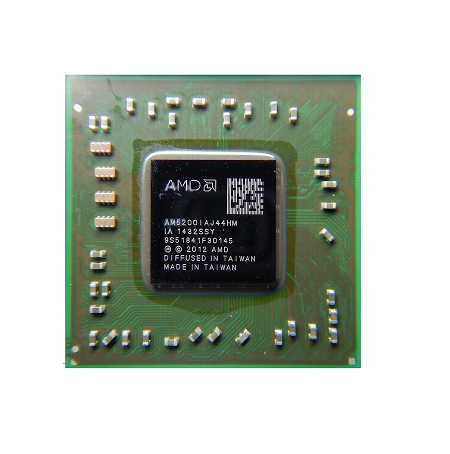 Чип AMD AM5200IAJ44HM, код данных 17