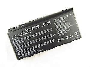 Аккумулятор ноутбука MSI GT60, GT70, GT660, GT663, GT680, GT683, GT685, GT685R, GT760, GT780, GT783, GX660, GX680, GX780, (BTY-M6D), 6600mAh, 10.8V