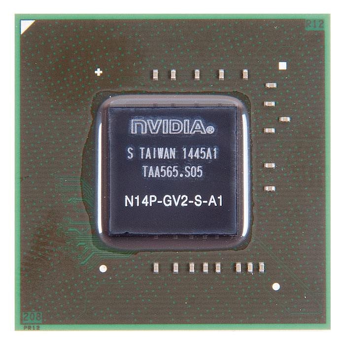 Чип nVidia N14P-GV2-S-A1, код данных 14
