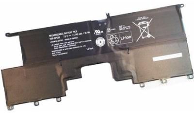 Аккумулятор батарея ноутбука Sony SVP13, BPS38, 4740mAh, 7.5V черный, ORG  