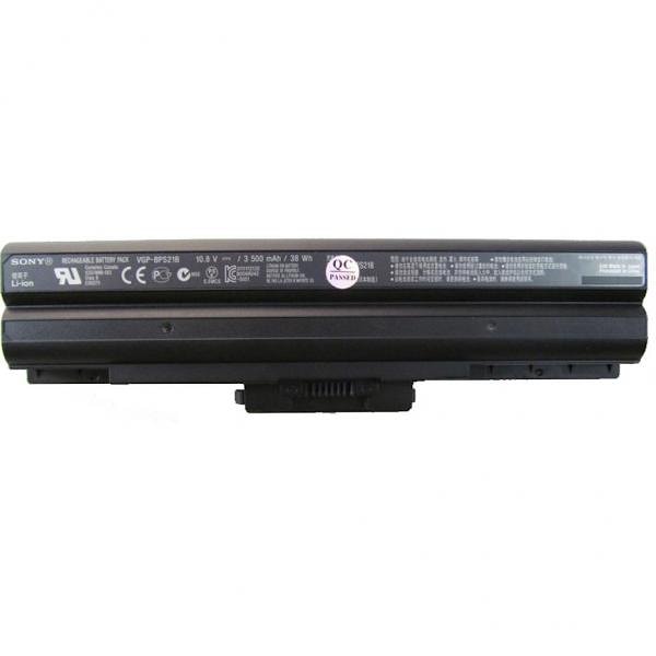 Аккумулятор для ноутбука (батарея) Sony VGN-AW, VGN-CS, VGN-FW, VGN-NS, VGN-NW, VGN-SR, VPC-CW, VPC-F, VPC-Y, VPC-M, BPS13, BPS21, 4400mAh, 11.1V черн