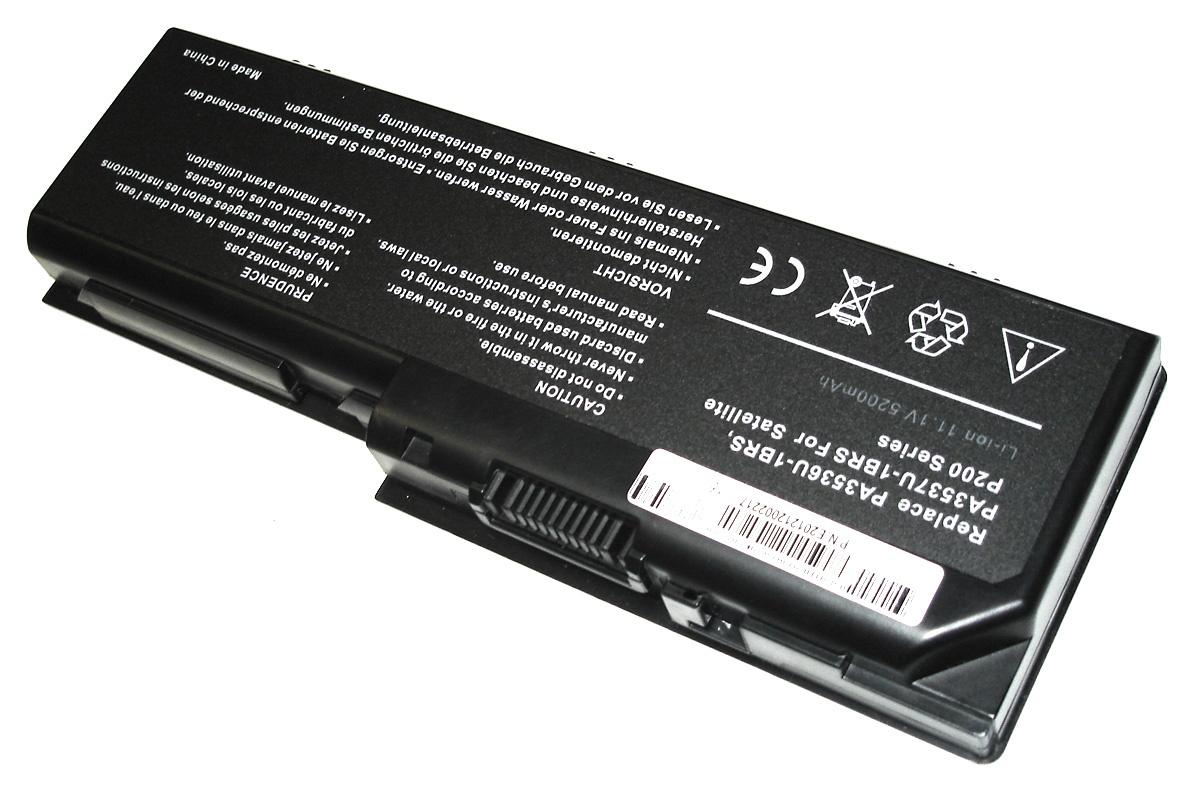 Аккумулятор ноутбука Toshiba Satellite L350, L350D, L500, P200, P200D, P300, P300D, X200s, (PA3536U-1BAS), 4400mAh, 10.8V  