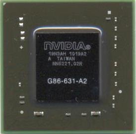Видеочип nVidia GeForce 8400M GS, G86-631-A2