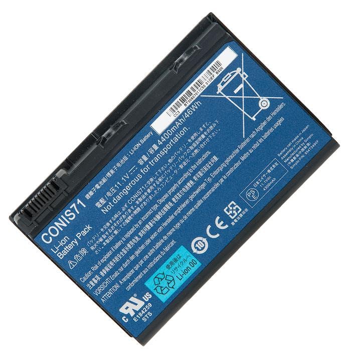 Аккумулятор Acer Extensa 5200, 5320, 5520, 5600, 5720, 7200, 7220, 7600; TravelMate 5300, 5500, 5700, 6400, 6500, 7500, 7700,(TM00741), 4400mAh, 11.1V
