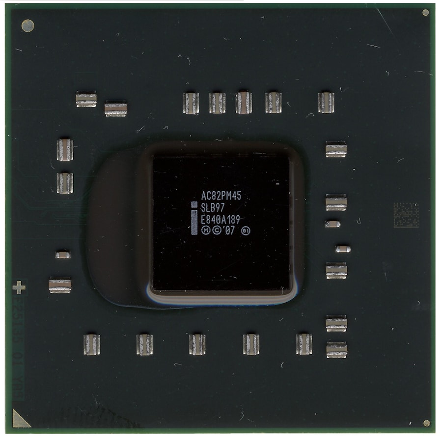 Северный мост Intel SLB97, AC82PM45 (2007)