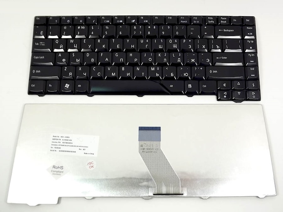 Клавиатура для ноутбука Acer Aspire 4520 4720 5520 5720 6935 6920 5930 черная