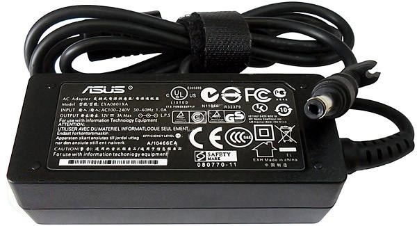 Блок питания (зарядное) Asus 12V, 3A, 4.8x1.7мм, 36W, без сетевого кабеля, ORG  