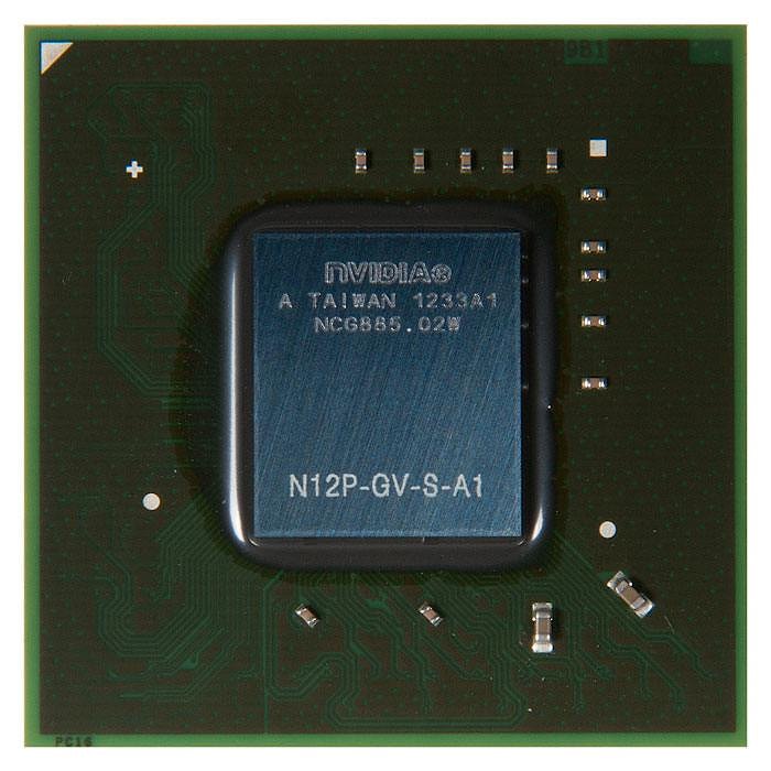 Видеочип nVidia GeForce GT 520M, N12P-GV-S-A1