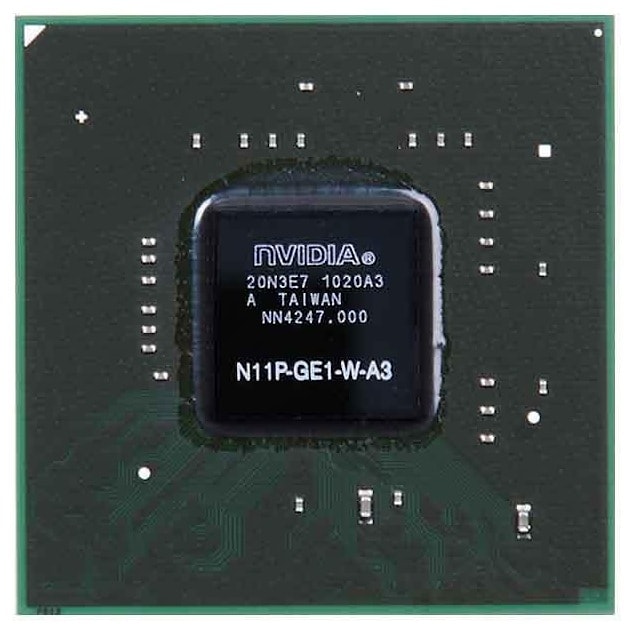 Видеочип nVidia GeForce G330M, N11P-GE1-W-A3