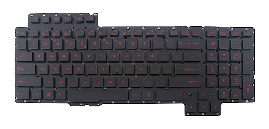 Клавиатура для ноутбука Asus G752V Series. PN: 90NB09Y1-R30200, 90NB09X1-R30200