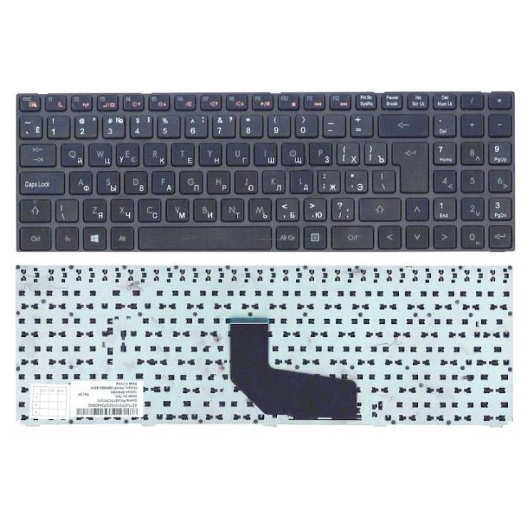 Клавиатура для ноутбука DNS TWH 580 Series. PN: AETWH700010, TWH-N12P-GV2, 2B-41516Q100