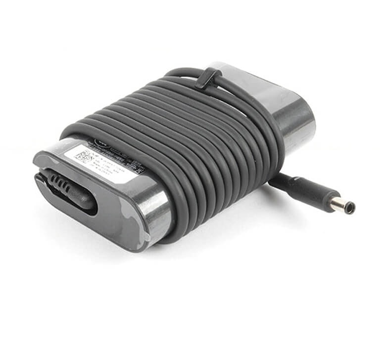 Блок питания (зарядное) Dell 7.4x5.0мм, 90W (19.5V, 4.62A) без сетевого кабеля, ORG (4 generation type)