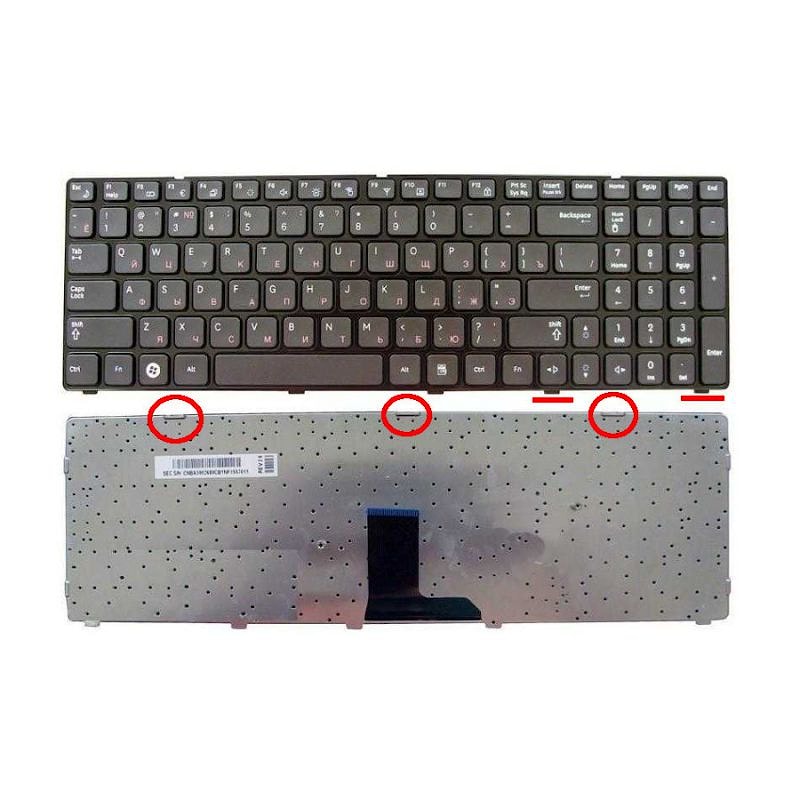Клавиатура для ноутбука Samsung R780 Series. PN: BA59-02680C